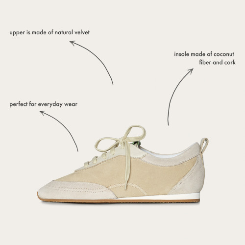 Ritza sneakers, bright velvet| Balagan Studio