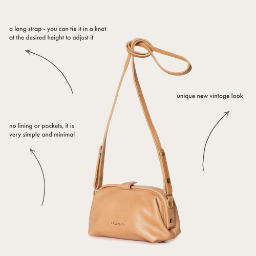 Rofe Bag S, natural OUTLET | Balagan Studio