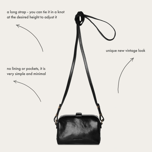 Rofe Bag S, black OUTLET | Balagan Studio
