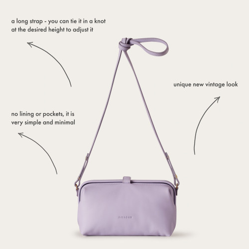 Rofe Bag M, lavender | Balagan Studio