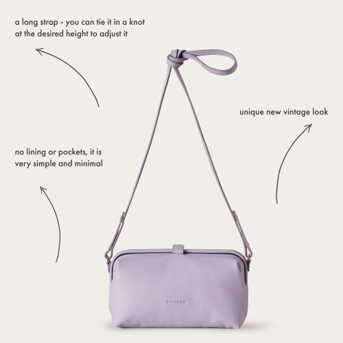 Rofe Bag M, lavender OUTLET | Balagan Studio