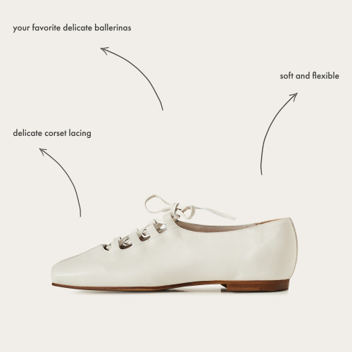 Roma baleriny, marcepanowy | Balagan Studio