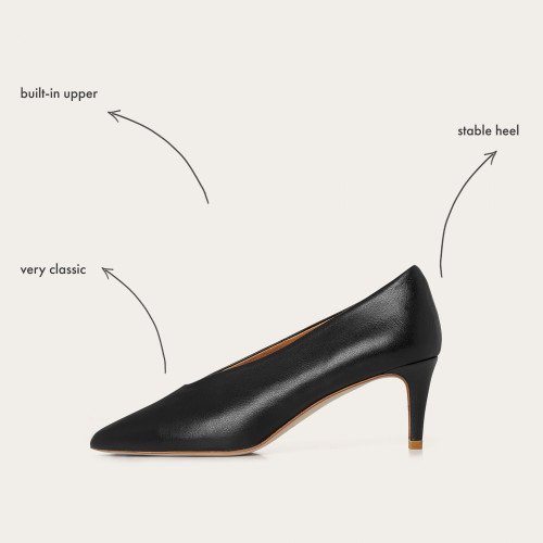 Schpitz Heels, black OUTLET | Balagan Studio