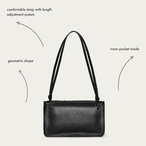 Suzanne Bag M, black | Balagan Studio