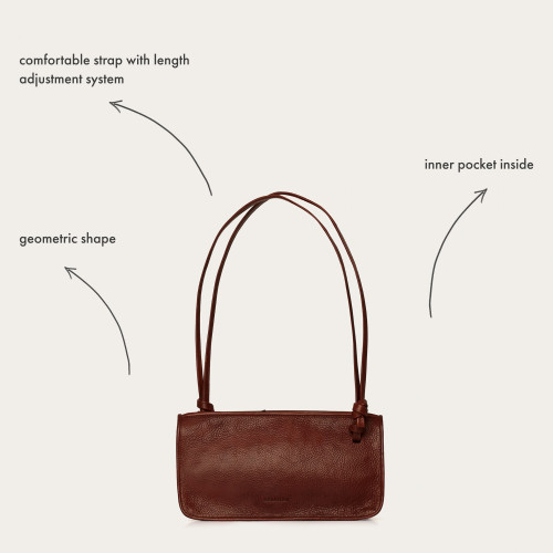 Suzanne Bag S, brown | Balagan Studio