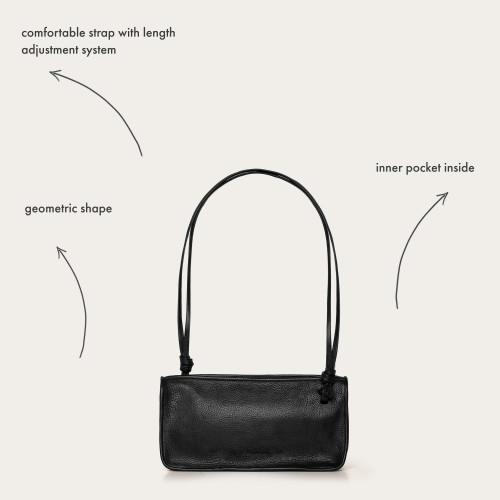 Suzanne Bag S, black | Balagan Studio