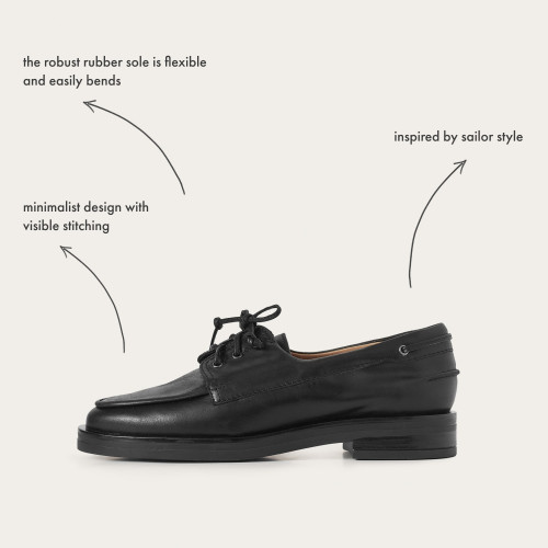 Yacht Flats, black rustic | Balagan Studio