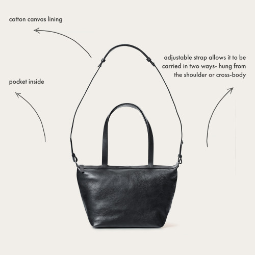 Ima torebka M, czarny | Balagan Studio