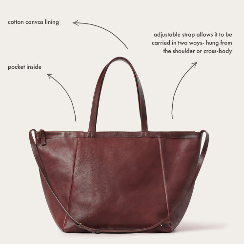 Ima Bag XL, brown | Balagan Studio