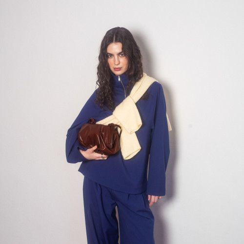 Plis Bag M, chestnut | Balagan Studio