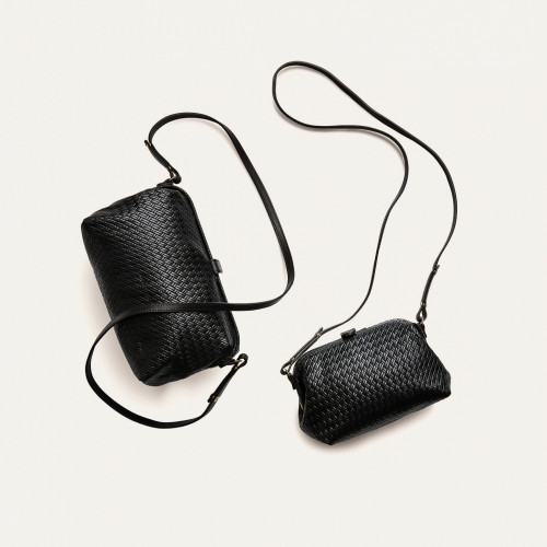 Rofe Bag S, black braid | Balagan Studio