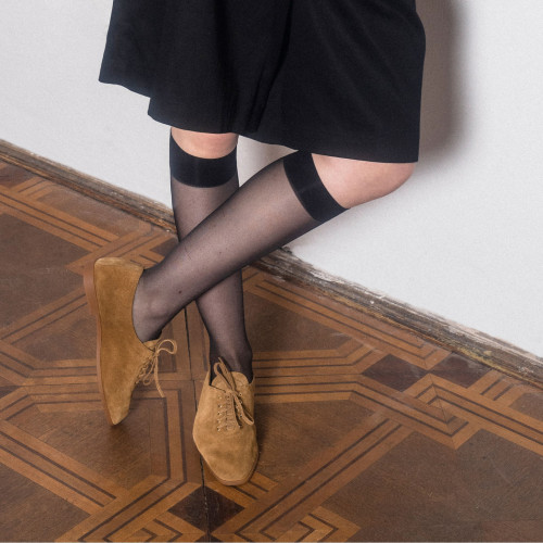 Step Flats, caramel velvet | Balagan Studio