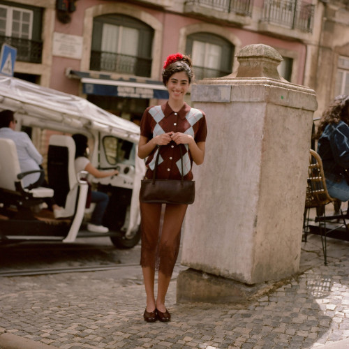 Baguette torebka M, ciemny brąz | Balagan Studio