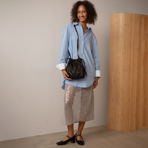 Dima torebka M, czarny | Balagan Studio