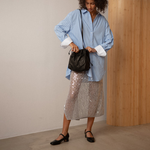 Dima torebka M, czarny | Balagan Studio