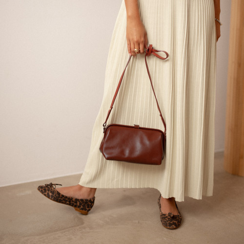 Rofe Bag M, chestnut | Balagan Studio
