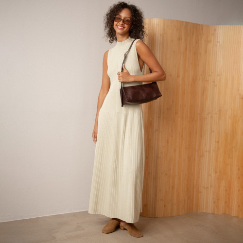 Monique torebka M, ciemny brąz | Balagan Studio