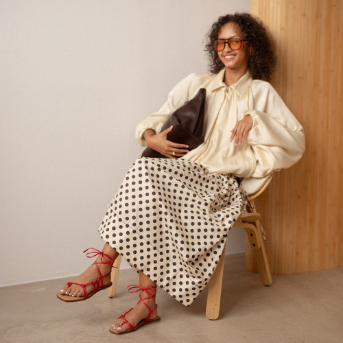 Nof sandals, marsala | Balagan Studio