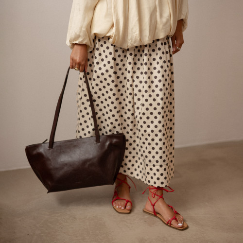 Nof sandals, marsala | Balagan Studio