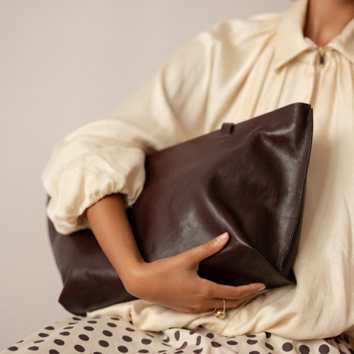 Ishti Bag L, deep brown | Balagan Studio