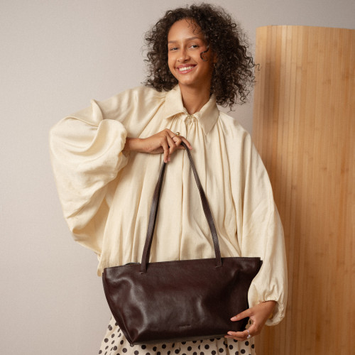 Ishti Bag L, deep brown | Balagan Studio