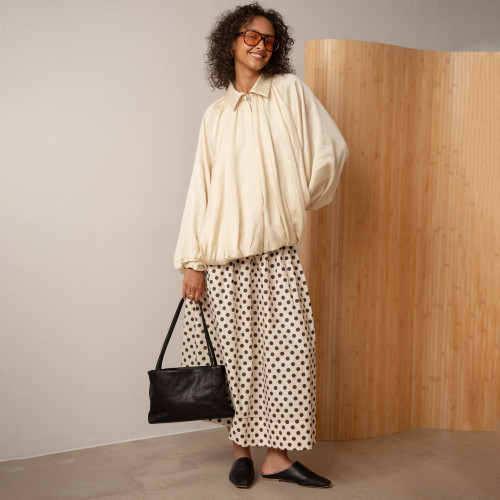 Bayit klapki, czarny | Balagan Studio