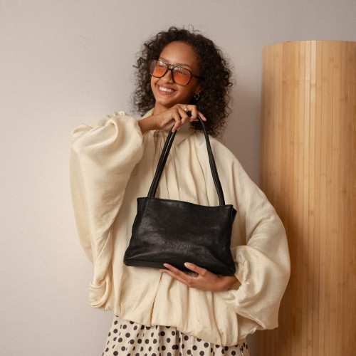 Eva torebka M, czarny | Balagan Studio