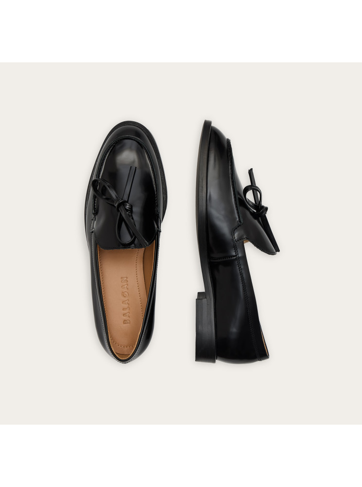 Raphael Flats, glossy black| Balagan Studio