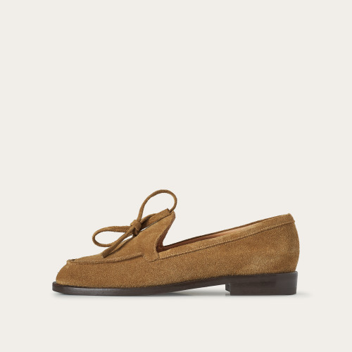 Raphael półbuty, ziemisty welur | Balagan Studio