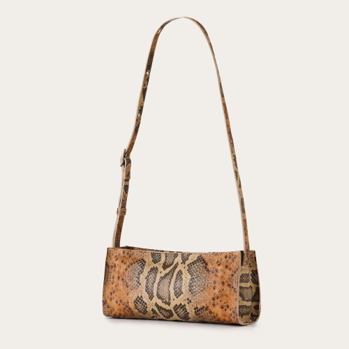 Minnie Bag S, ginger python pattern | Balagan Studio