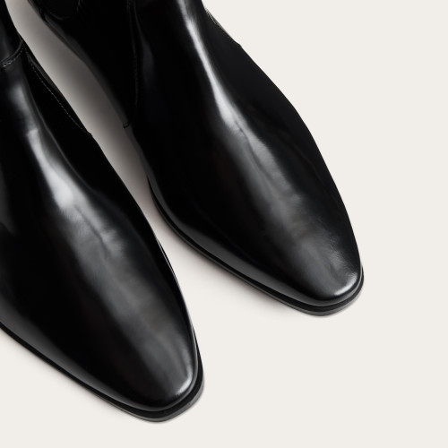 Sally Boots, glossy black | Balagan Studio