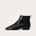 Sally Boots, glossy black