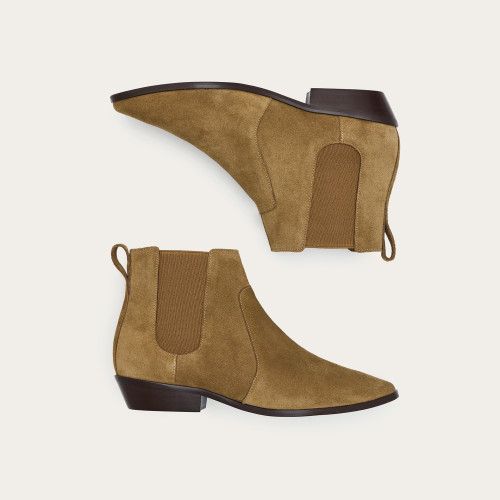 Sally Boots, soil velvet | Balagan Studio