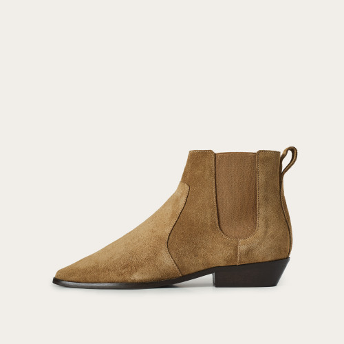 Sally Boots, soil velvet | Balagan Studio