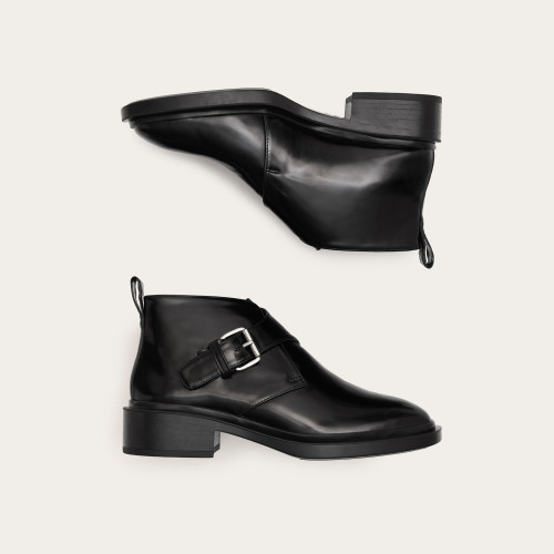 Clare Boots, glossy black| Balagan Studio