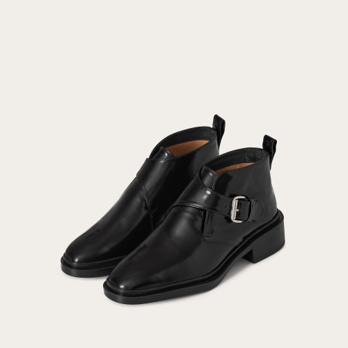 Clare Boots, glossy black| Balagan Studio