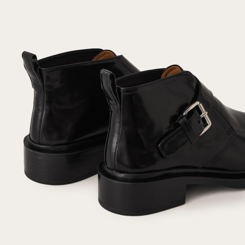 Clare Boots, glossy black| Balagan Studio