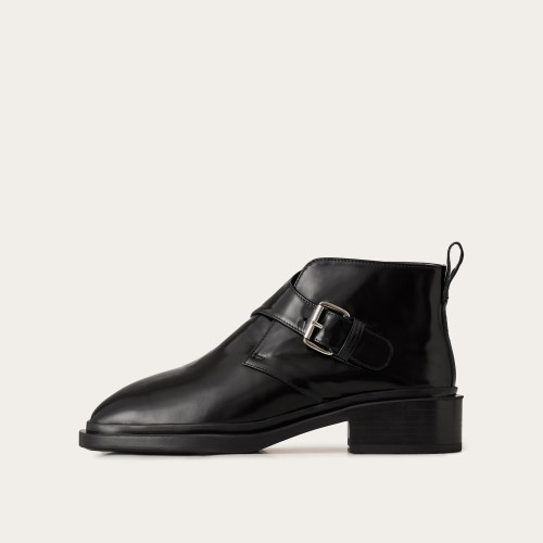 Clare Boots, glossy black| Balagan Studio