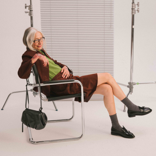 Raphael Flats, glossy black| Balagan Studio