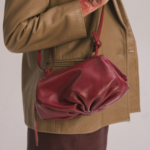 Plis Bag S, claret | Balagan Studio