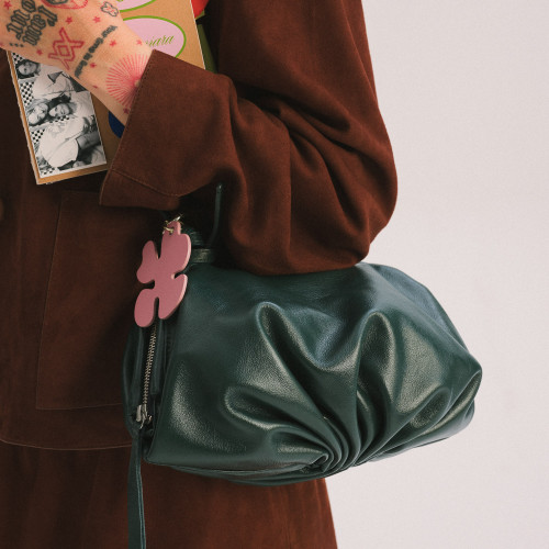 Plis Bag M, dark green | Balagan Studio