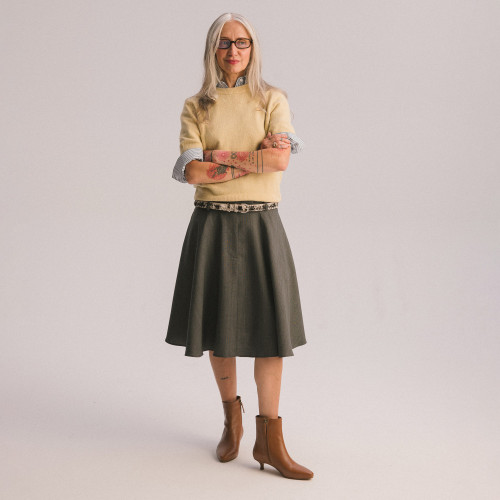 Vivian botki, karmelowy | Balagan Studio