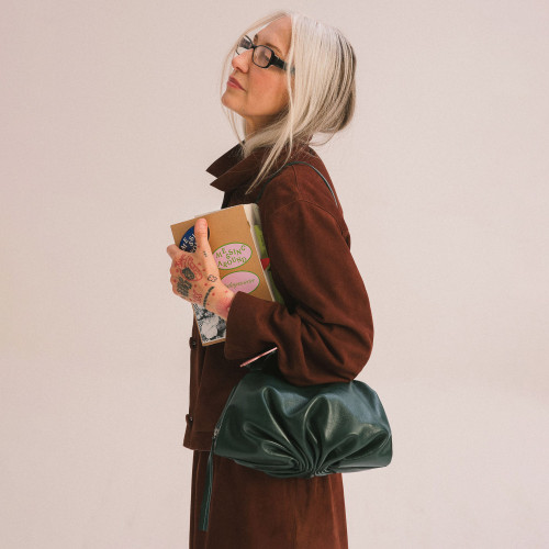 Plis Bag M, dark green | Balagan Studio