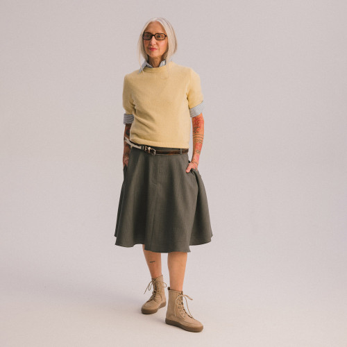 Skye botki, piaskowy nubuk | Balagan Studio