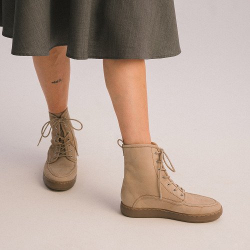 Skye Boots, sand nubuck | Balagan Studio