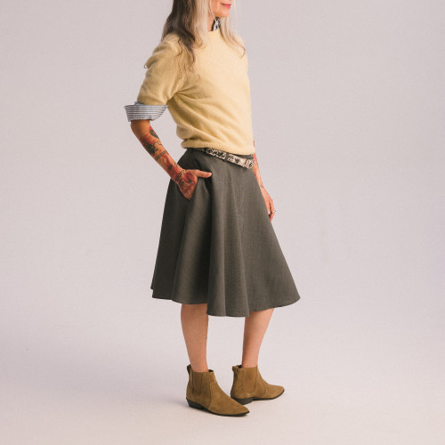 Sally Boots, soil velvet | Balagan Studio