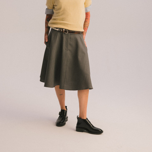 Clare botki, czarny połysk | Balagan Studio