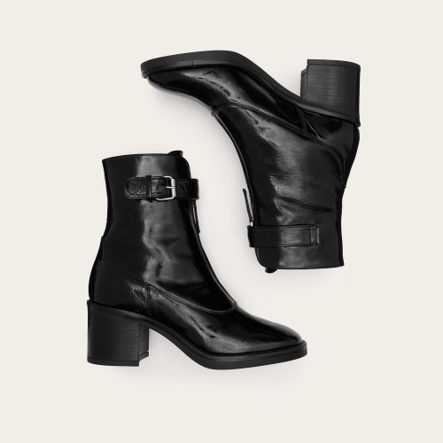 Lyra Boots, glossy black | Balagan Studio