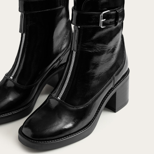 Lyra Boots, glossy black | Balagan Studio