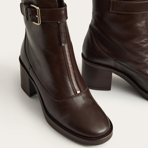Lyra Boots, deep brown | Balagan Studio